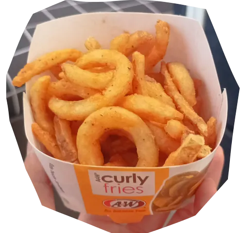 A&W curly fries